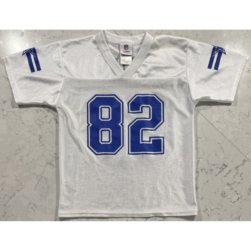 VTG Dallas Cowboys Jason Witten 82 Jersey Youth Small 8 White NFL Team Apparel